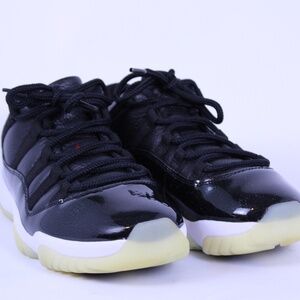 0326-Air Jordan 11 Retro Low “72-10” Black/White Red Men’s Size 9